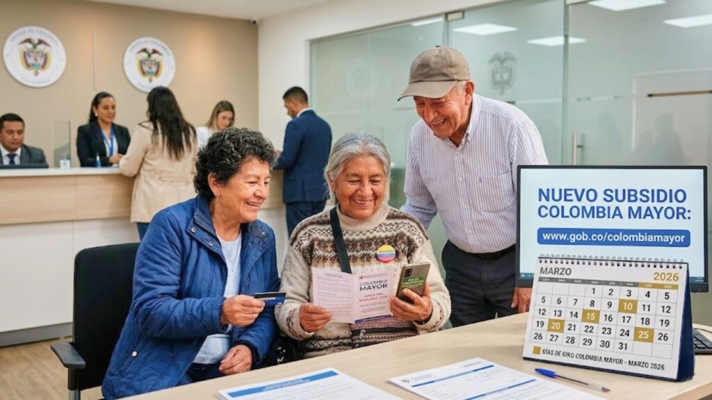 Colombia anuncia subsidio de $225,000 para adultos mayores en marzo de 2026: requisitos, registro y fechas de giro
